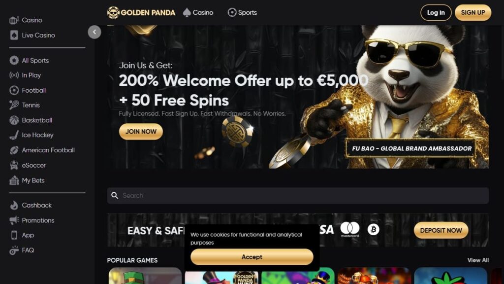 Golden Panda – beste online casino nederland startpagina met welkomstbonus
