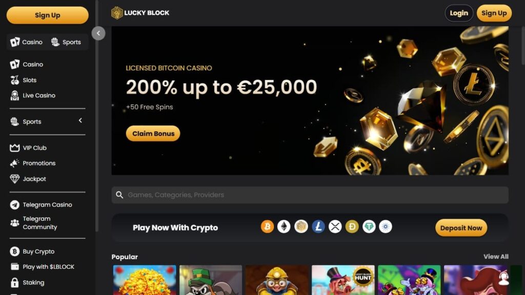Lucky Block – beste online casino nederland startpagina met welkomstbonus