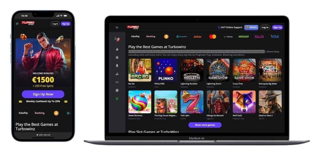 TurboWinz Casino en ligne belgique le plus payant