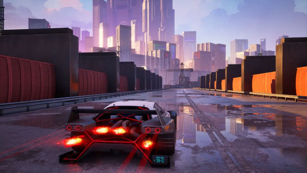Screamer in-game race.