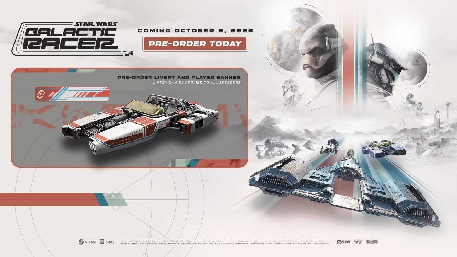 Star Wars Galactic Racer Pre-Order