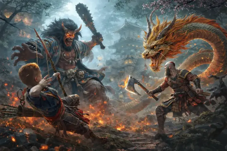 god of war china japan