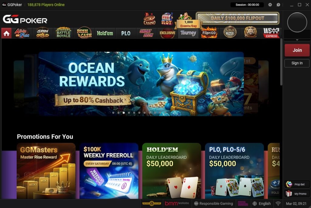 GGPoker GGPoker pokerlobby met overzicht van MTT's en cash games - GGPoker, beste online poker Nederland, pokerlobby met toernooien en cash games