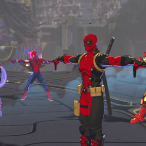 marvel tokon spiderman deadpool